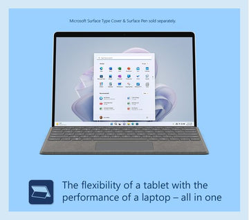 MICROSOFT 13" Surface Pro 9 - Intel® Core™ i5, 8GB RAM, 256GB SSD, Platinum - Very Good